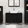 vidaXL Sink Cabinet Other Black Oak 91 x 35 x 60 cm Engineered wood