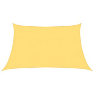 vidaXL Sunshade Sail 160 g/m&sup2; Beige 3/4x2 m HDPE