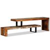 vidaXL TV Stand | Multicolour | Solid Reclaimed Wood | Medium