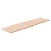 vidaXL Shelf Board 80x20x1,5 cm Untreated Solid Wood Oak