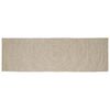 vidaXL Area Rugs Rectangular Natural and White 60 x 250 cm Jute