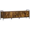 vidaXL TV Cabinet 167.5 x 33 x 50 cm Smoked Oak Engineered Wood