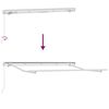 vidaXL Retractable Awning Multicolour 500 x 300 cm Polyester and Metal