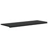 vidaXL Window Sill Black with Wood Grain 160 x 50 x 4.5 cm PVC