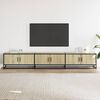 vidaXL TV Cabinet Sonoma Oak 240x35x41 cm Engineered Wood