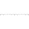 vidaXL Garden Fence with Spear Top Steel 1673x100 cm Black