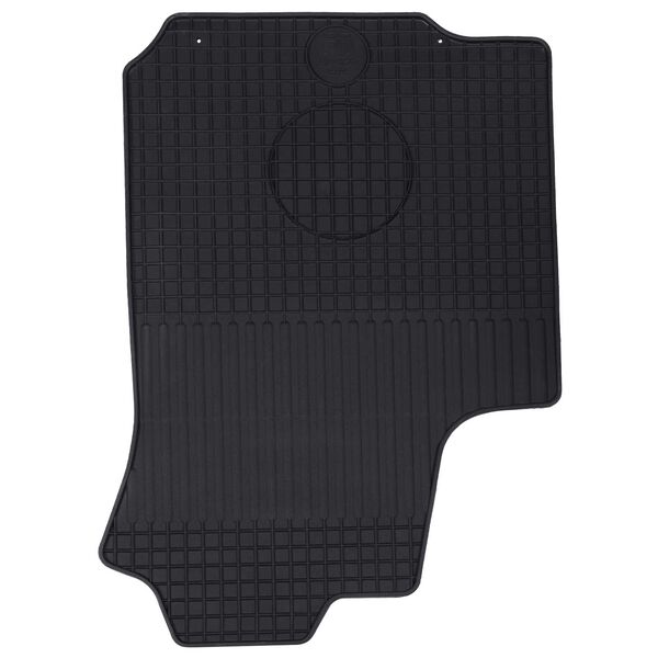 vidaXL Car Mat 4 pcs Black &Scaron;KODA OCTAVIA I 97-04 Rubber