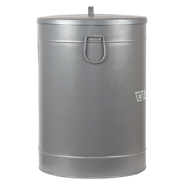 LABEL51 Laundry Box 40x40x58 cm L Antique Grey
