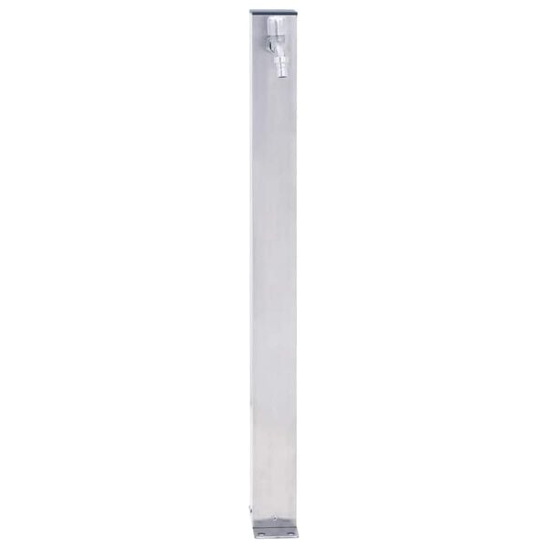 vidaXL Garden Water Column 60 cm Stainless Steel Square