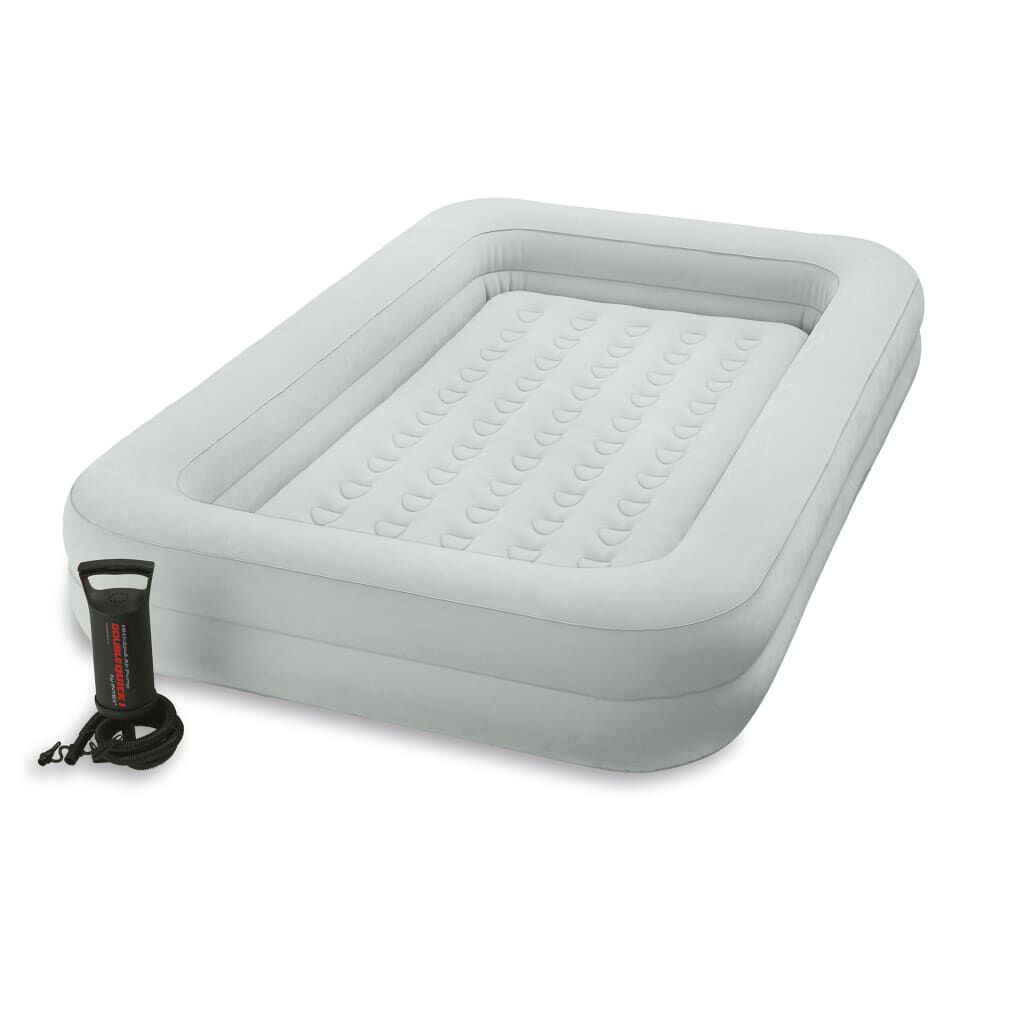 Intex kidz travel bed set top
