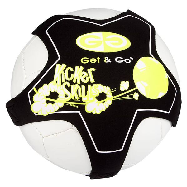 Get & Go Football Skill Trainer Black and Yellow