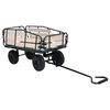 vidaXL Garden Hand Trolley Metal and Wood 250 kg