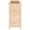 vidaXL Garden Planter 82.5x40x78 cm Solid Wood Pine