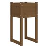 vidaXL Planters 2 pcs Honey Brown 40x40x81 cm Solid Wood Pine