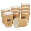 vidaXL Paper Coffee Cups with Lids 1000 pcs 12oz 300ml