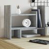 vidaXL Desk Organiser Grey Sonoma 38.5x17x39 cm Engineered wood