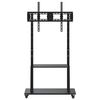 vidaXL TV Stand on Wheels 32-90 Inch Screen Max VESA 800x600 mm 100kg