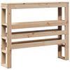 vidaXL Bed Frame without Mattress 90x190 cm Single Solid Wood Pine