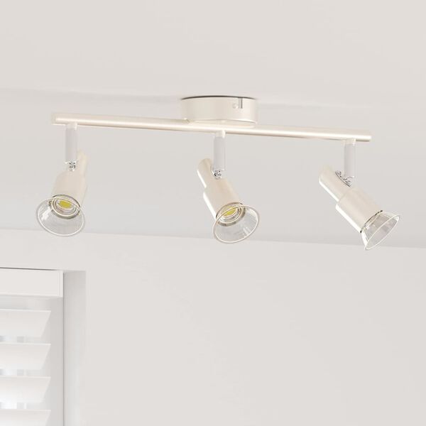 vidaXL Ceiling Spotlight Nickel 39 x 10.5 x 10.5 cm Steel