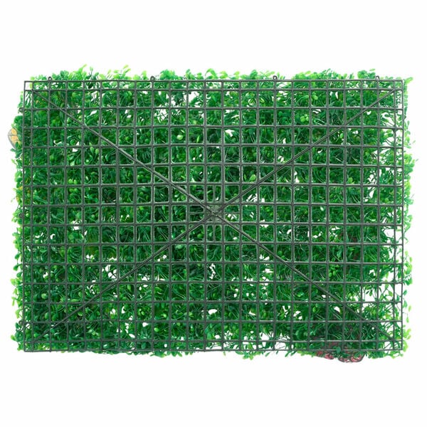&nbsp;vidaXL Artificial Plant Fence&nbsp;6 pcs Green 40x60 cm