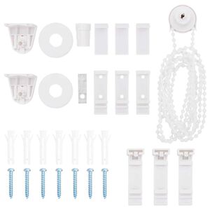 vidaXL 30 Piece Roller Blind Fittings 18 mm