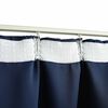 vidaXL Blackout Curtain with Hooks Blue 290x245 cm