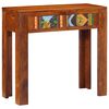 vidaXL Console Table 80x35x75 cm Solid Wood Acacia