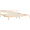 vidaXL Bed Frame without Mattress 200x200 cm Solid Wood Pine