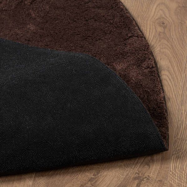 vidaXL Medium Pile Soft and Washable Rug HUARTE Brown &Oslash; 80 CM