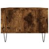 vidaXL Coffee Table Smoked Oak 90x50x36.5 cm Engineered Wood