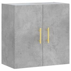 vidaXL Wall Cabinet Concrete Grey 60x31x60 cm Engineered Wood
