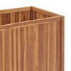 vidaXL Raised Bed 100x50x70 cm Solid Teak Wood