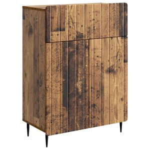 vidaXL Sideboard Old Wood 66 x 34.5 x 92 cm Engineered Wood