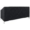 vidaXL Garden Bench Cover Black 200 x 100 x 89 cm 600D Oxford Fbric