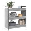 vidaXL Kitchen Trolley Grey Sonoma 70x30x82 cm Engineered Wood