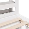vidaXL Bed Frame without Mattress White 90x200 cm Solid Wood Pine