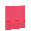 vidaXL Paper Bags 250 pcs with Handles Pink 45x17x48 cm