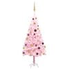 vidaXL Artificial Christmas Tree | Black | PVC | Large
