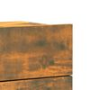 vidaXL Bedside Cabinets Smoked Oak 40x30x30 cm Engineered Wood