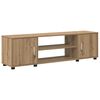 vidaXL TV Cabinet Set Wall-mounted 4 pcs Artisan Oak Engineered wood