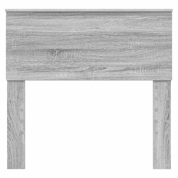 vidaXL Headboard with Headboard Grey Sonoma 75 cm Engineered wood