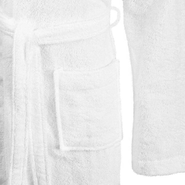 vidaXL Bathrobe KINN White M Cotton