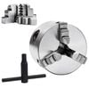 vidaXL 3 Jaw Self-Centering Lathe Chuck 80 mm Steel