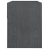 vidaXL Bedside Cabinets 2 pcs Grey 40x31x40 cm Solid Pinewood