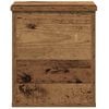 vidaXL Storage Box Old Wood 30 x 35 x 35 cm Engineered Wood