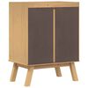vidaXL Base Cabinet Olden Brown 60 x 40 x 80 cm Solid Pine wood