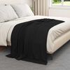 vidaXL Throw Blankets 6 pcs Black 170 x 130 cm Fleece