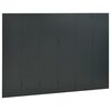 vidaXL 6-Panel Room Dividers 2 pcs Anthracite 240x180 cm Steel
