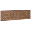 vidaXL Bed Headboard Natural Solid Teak Wood