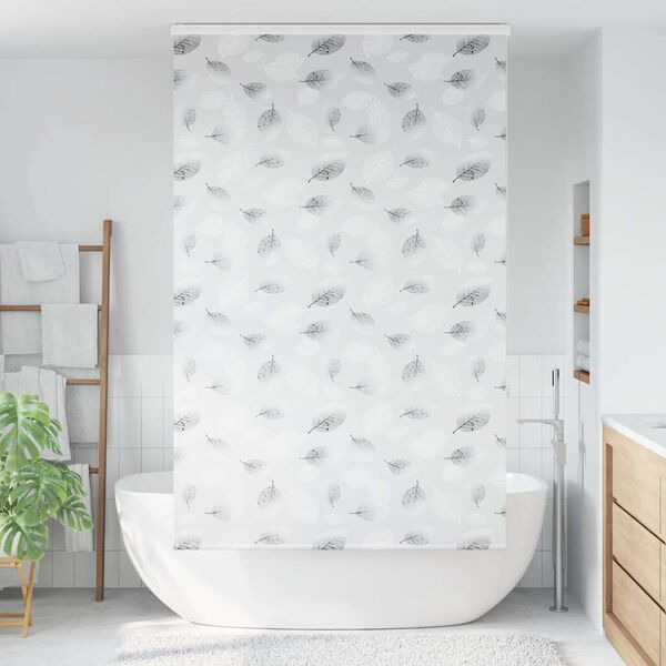 vidaXL Shower Roller Blind with Cassette 120x240 cm Fabric Width 116 cm